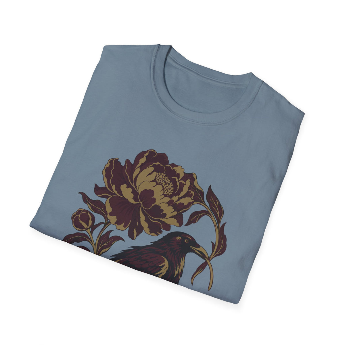 Raven and Peony Tee – Everyday Softstyle