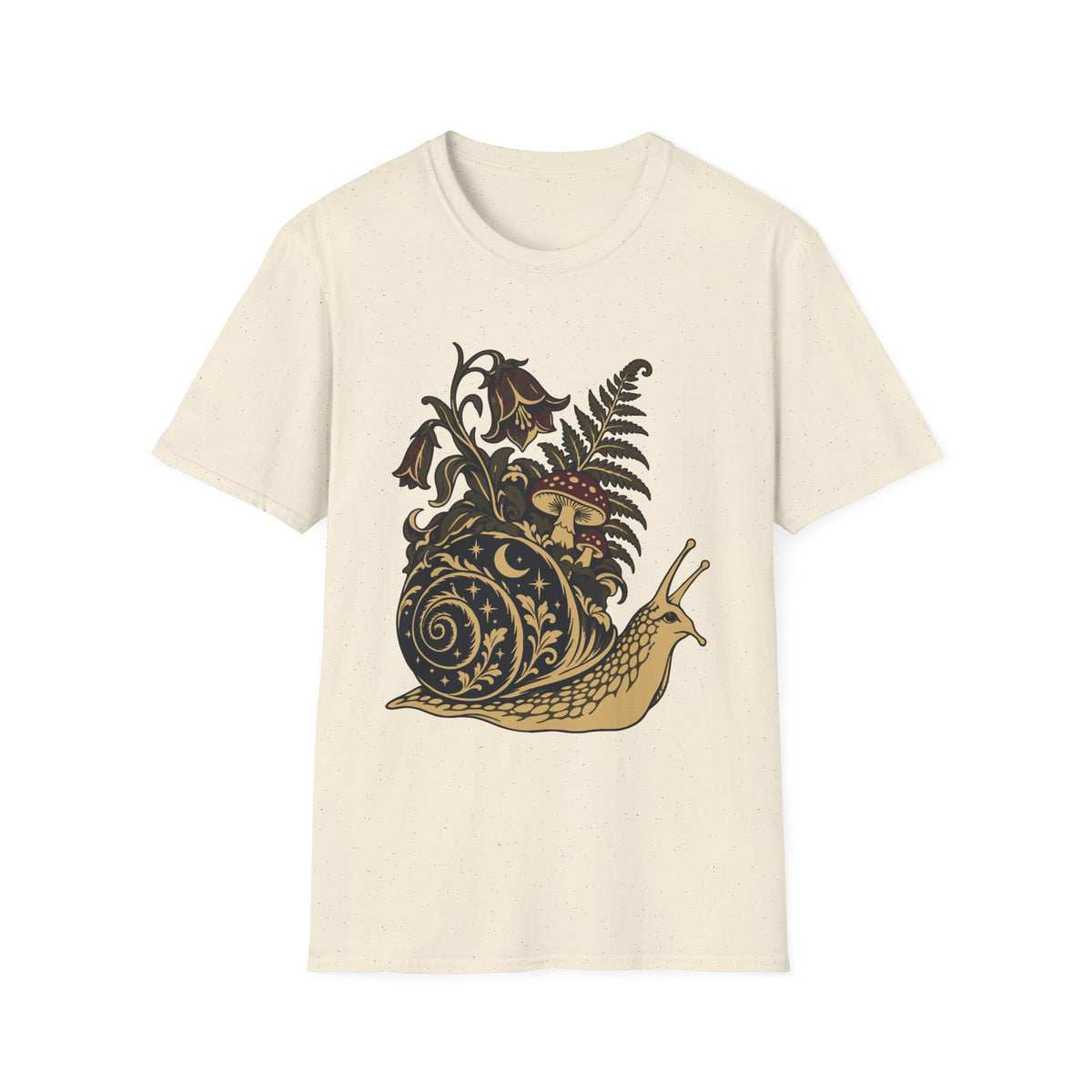 Night Garden Snail Tee – Everyday Softstyle