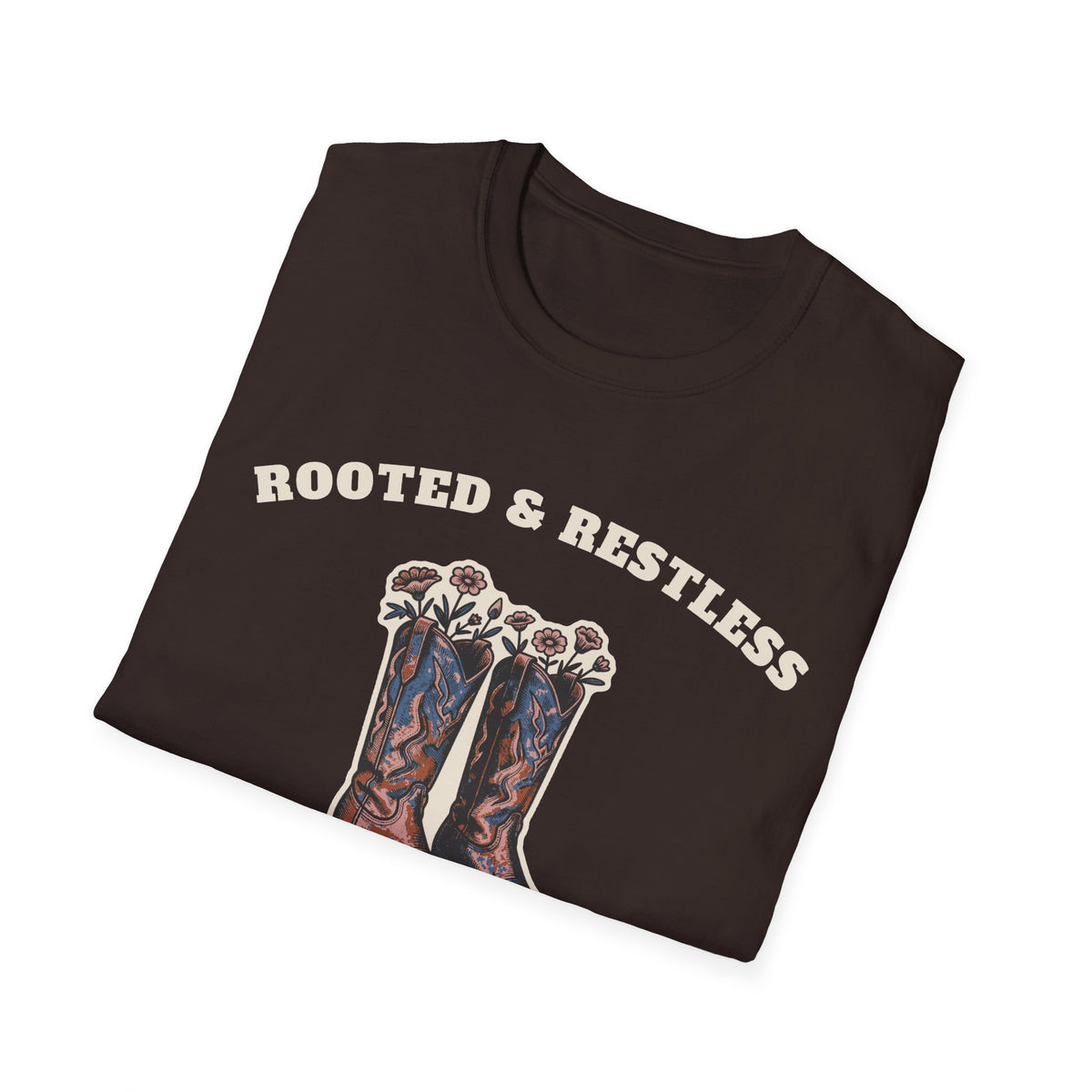 Rooted & Restless Tee – Everyday Softstyle