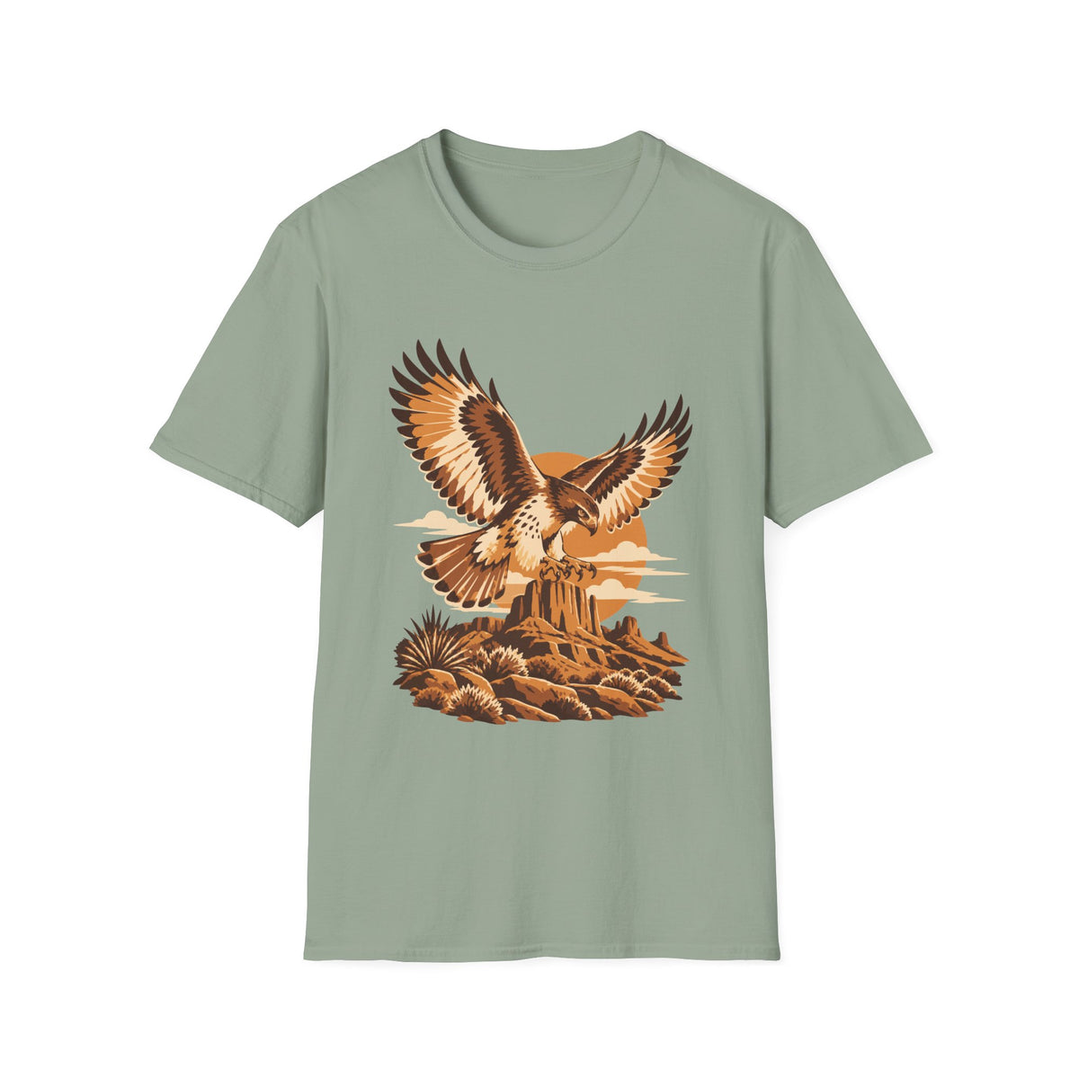 Desert Hawk Tee – Everyday Softstyle