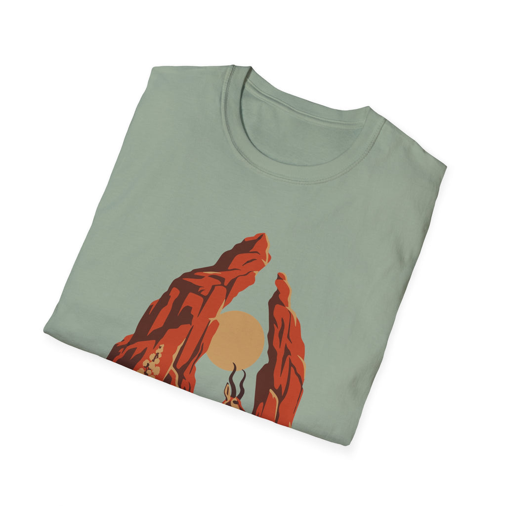 Red Rock Pronghorn Tee – Everyday Softstyle