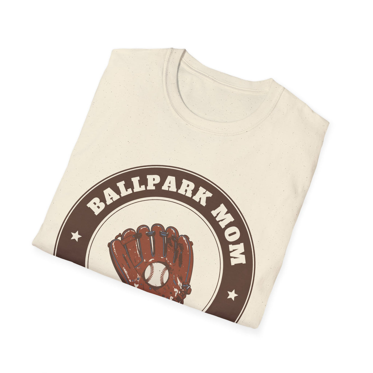 Ballpark Mom Tee – Everyday Softstyle