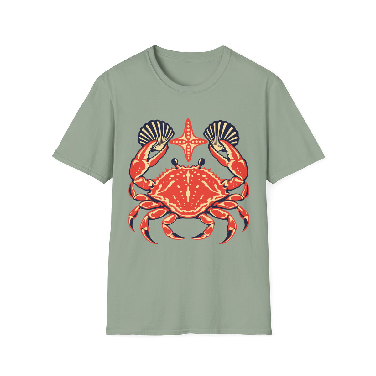 Shell Crab Tee – Everyday Softstyle