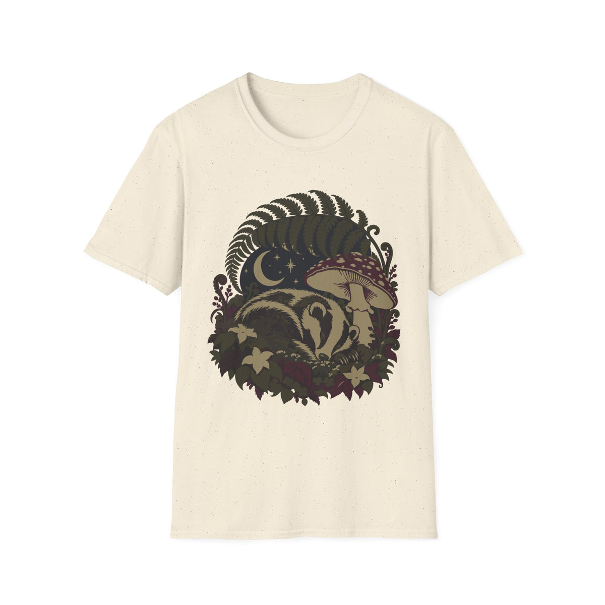 Sleeping Badger Tee – Everyday Softstyle