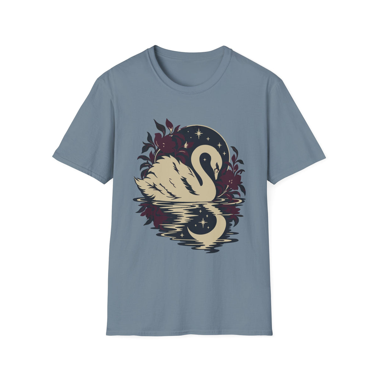 Moonlit Swan Tee – Everyday Softstyle