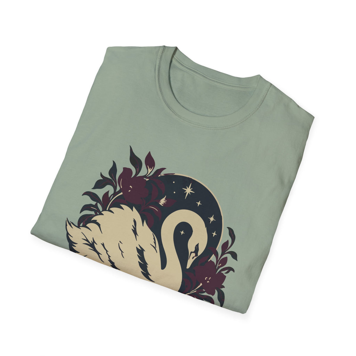 Moonlit Swan Tee – Everyday Softstyle