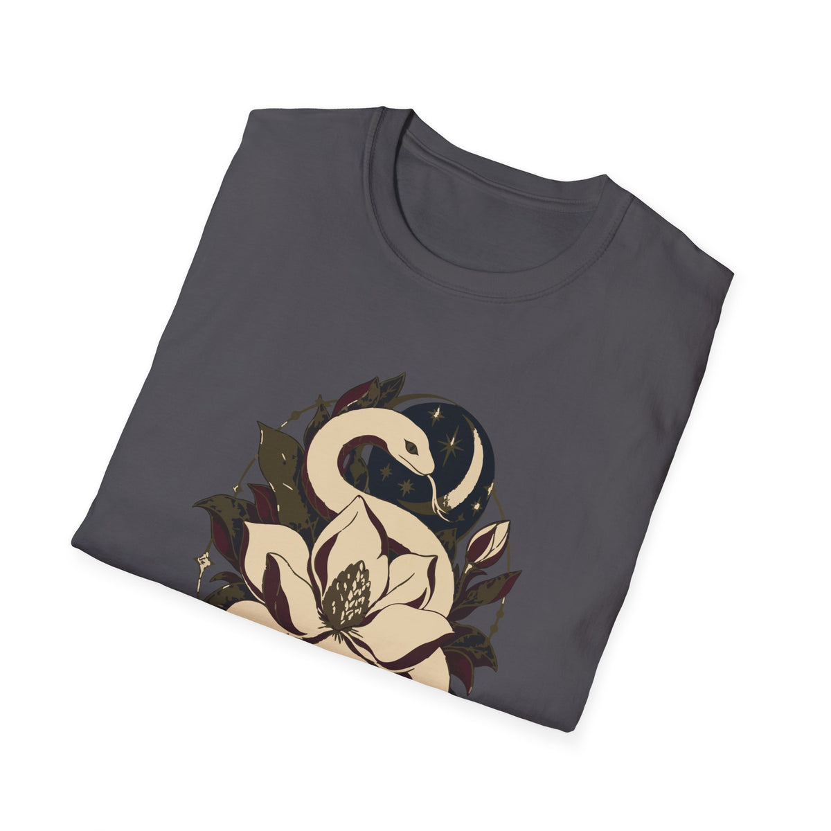 Serpent and Magnolia Tee – Everyday Softstyle