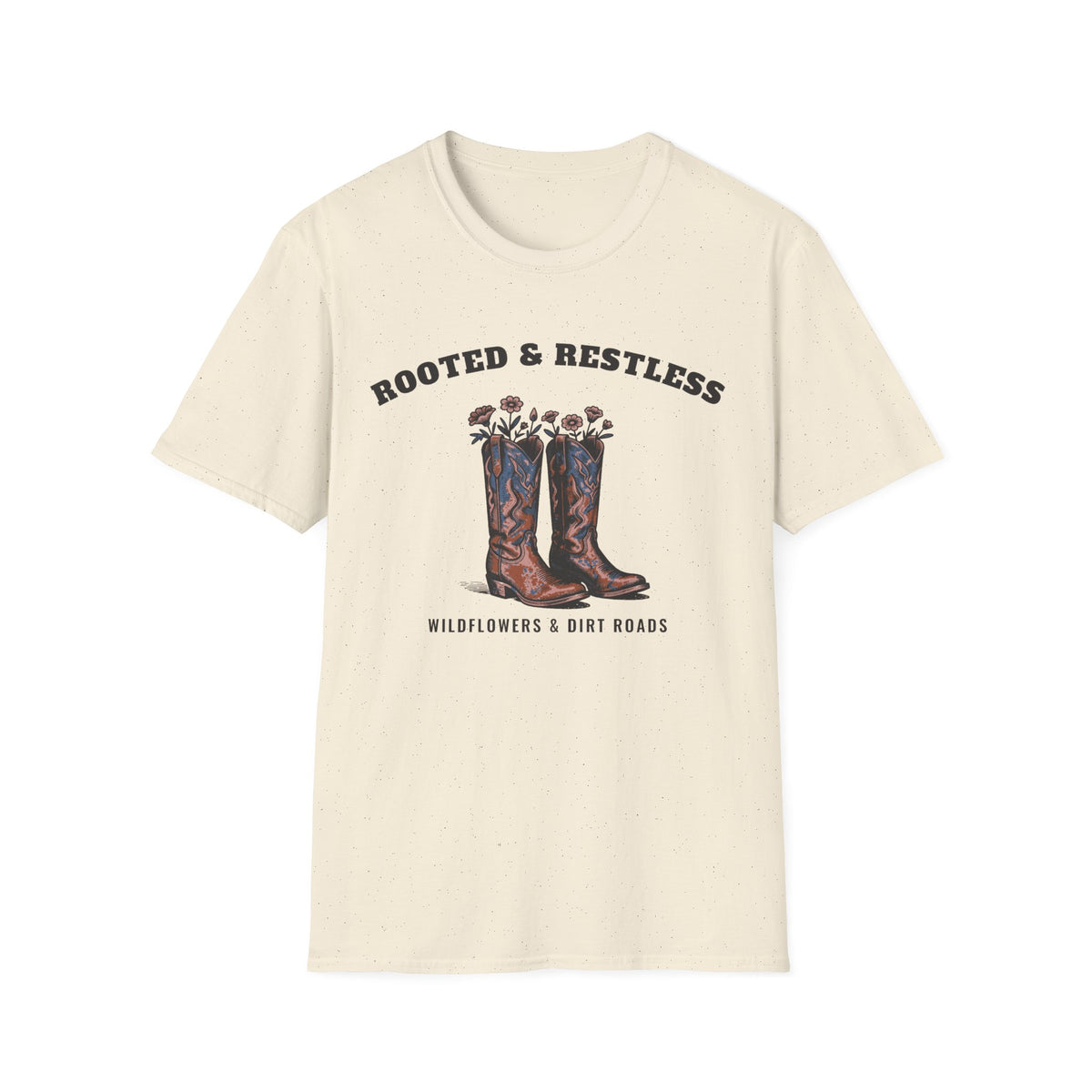 Rooted & Restless Tee – Everyday Softstyle